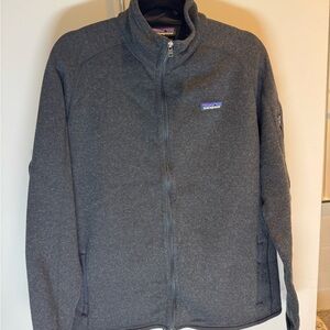 Patagonia Better Sweater Full-Zip Jacket – Men’s XL Dark Gray